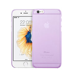 Schutzhülle Ultra Dünn Hülle Durchsichtig Transparent Matt für Apple iPhone 6 Plus Violett