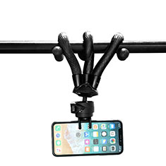 Selfie Stick Stange Stativ Bluetooth Teleskop Universal T03 für Samsung Galaxy Core Max G5108Q Schwarz