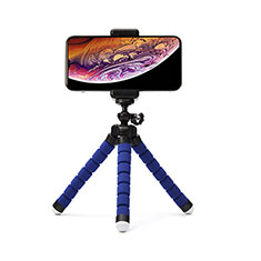 Selfie Stick Stange Stativ Bluetooth Teleskop Universal T16 für Oppo A12e Blau