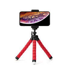 Selfie Stick Stange Stativ Bluetooth Teleskop Universal T16 für Samsung Galaxy J5 2017 Version Americaine Rot