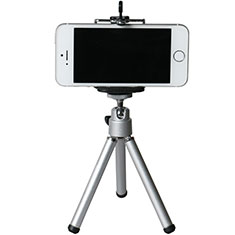 Selfie Stick Stange Stativ Bluetooth Teleskop Universal T18 für Samsung Galaxy S22 5G Silber
