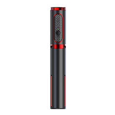 Selfie Stick Stange Stativ Bluetooth Teleskop Universal T27 für Huawei Enjoy 10 Plus Schwarz