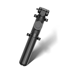 Selfie Stick Stange Stativ Bluetooth Teleskop Universal T29 für Oppo A78 4G Schwarz