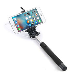 Selfie Stick Stange Verdrahtet Teleskop Universal für Xiaomi Redmi K30 Pro 5G Schwarz