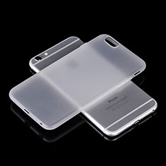 Silikon Hülle Gummi Schutzhülle Matt für Apple iPhone 6 Plus Weiß
