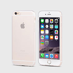 Silikon Hülle Gummi Schutzhülle Matt für Apple iPhone 6 Weiß