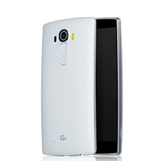 Silikon Hülle Gummi Schutzhülle Matt für LG G4 Weiß