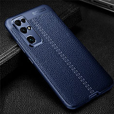 Silikon Hülle Handyhülle Gummi Schutzhülle Flexible Leder Tasche für Huawei Honor 30 Blau