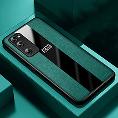 Silikon Hülle Handyhülle Gummi Schutzhülle Flexible Leder Tasche für Huawei Honor 30 Lite 5G Grün