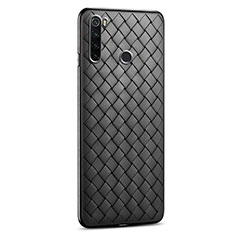 Silikon Hülle Handyhülle Gummi Schutzhülle Flexible Leder Tasche H02 für Xiaomi Redmi Note 8 Schwarz