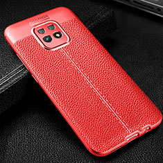 Silikon Hülle Handyhülle Gummi Schutzhülle Flexible Leder Tasche WL2 für Xiaomi Redmi 10X 5G Rot