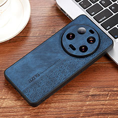 Silikon Hülle Handyhülle Gummi Schutzhülle Flexible Leder Tasche YZ1 für Xiaomi Mi 13 Ultra 5G Blau