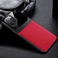 Silikon Hülle Handyhülle Gummi Schutzhülle Flexible Leder Tasche Z02 für Apple iPhone 14 Rot