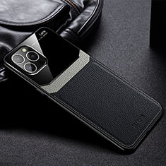 Silikon Hülle Handyhülle Gummi Schutzhülle Flexible Leder Tasche Z02 für Apple iPhone 15 Pro Schwarz