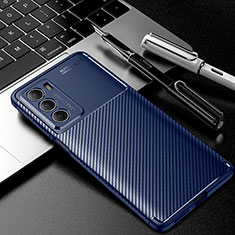 Silikon Hülle Handyhülle Gummi Schutzhülle Flexible Tasche Köper für Motorola Moto Edge S30 5G Blau