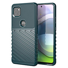 Silikon Hülle Handyhülle Gummi Schutzhülle Flexible Tasche Köper für Motorola Moto G 5G Grün