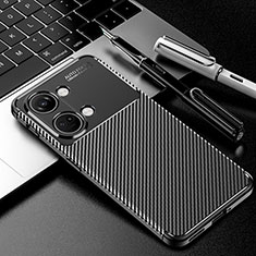 Silikon Hülle Handyhülle Gummi Schutzhülle Flexible Tasche Köper für OnePlus Nord 3 5G Schwarz