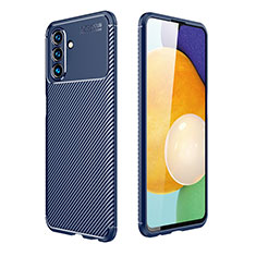 Silikon Hülle Handyhülle Gummi Schutzhülle Flexible Tasche Köper für Samsung Galaxy A04s Blau