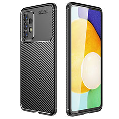 Silikon Hülle Handyhülle Gummi Schutzhülle Flexible Tasche Köper für Samsung Galaxy A53 5G Schwarz
