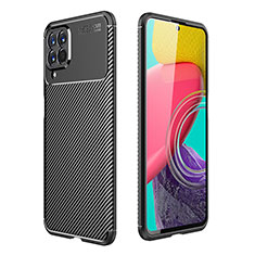 Silikon Hülle Handyhülle Gummi Schutzhülle Flexible Tasche Köper für Samsung Galaxy M53 5G Schwarz