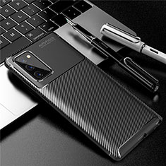 Silikon Hülle Handyhülle Gummi Schutzhülle Flexible Tasche Köper für Samsung Galaxy Note 20 Plus 5G Schwarz