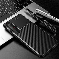 Silikon Hülle Handyhülle Gummi Schutzhülle Flexible Tasche Köper für Sony Xperia 1 III Schwarz