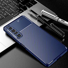 Silikon Hülle Handyhülle Gummi Schutzhülle Flexible Tasche Köper für Sony Xperia 1 IV Blau