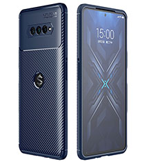 Silikon Hülle Handyhülle Gummi Schutzhülle Flexible Tasche Köper für Xiaomi Black Shark 4 5G Blau