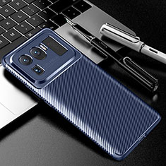 Silikon Hülle Handyhülle Gummi Schutzhülle Flexible Tasche Köper für Xiaomi Mi 11 Ultra 5G Blau