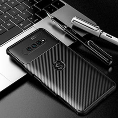 Silikon Hülle Handyhülle Gummi Schutzhülle Flexible Tasche Köper S01 für Xiaomi Black Shark 4 5G Schwarz