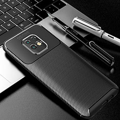 Silikon Hülle Handyhülle Gummi Schutzhülle Flexible Tasche Köper S02 für Xiaomi Redmi 10X 5G Schwarz