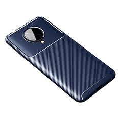 Silikon Hülle Handyhülle Gummi Schutzhülle Flexible Tasche Köper Y01 für Xiaomi Redmi K30 Pro 5G Blau