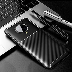 Silikon Hülle Handyhülle Gummi Schutzhülle Flexible Tasche Köper Y02 für Xiaomi Redmi K30 Pro 5G Schwarz
