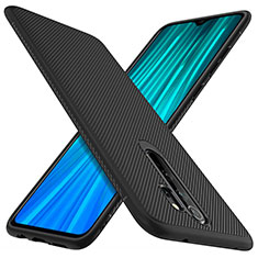 Silikon Hülle Handyhülle Gummi Schutzhülle Flexible Tasche Köper Y03 für Xiaomi Redmi Note 8 Pro Schwarz