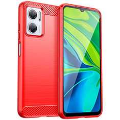 Silikon Hülle Handyhülle Gummi Schutzhülle Flexible Tasche Line MF1 für Xiaomi Redmi 10 Prime Plus 5G Rot