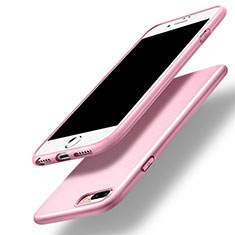 Silikon Hülle Handyhülle Gummi Schutzhülle für Apple iPhone 8 Plus Rosa