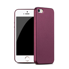 Silikon Hülle Handyhülle Gummi Schutzhülle für Apple iPhone SE Rot