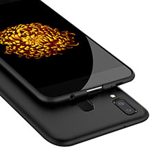 Silikon Hülle Handyhülle Gummi Schutzhülle für Samsung Galaxy A8 Star Schwarz