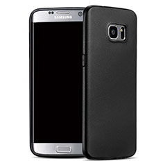 Silikon Hülle Handyhülle Gummi Schutzhülle für Samsung Galaxy S7 Edge G935F Schwarz