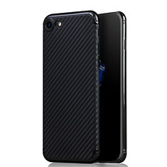Silikon Hülle Handyhülle Gummi Schutzhülle Köper B02 für Apple iPhone SE (2020) Schwarz