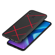 Silikon Hülle Handyhülle Gummi Schutzhülle Köper für Huawei Honor 8X Rot