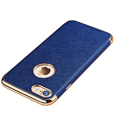 Silikon Hülle Handyhülle Gummi Schutzhülle Leder Tasche für Apple iPhone SE (2020) Blau