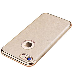 Silikon Hülle Handyhülle Gummi Schutzhülle Leder Tasche für Apple iPhone SE (2020) Gold