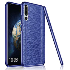 Silikon Hülle Handyhülle Gummi Schutzhülle Leder Tasche für Huawei Honor Magic 2 Blau