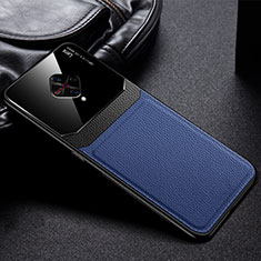 Silikon Hülle Handyhülle Gummi Schutzhülle Leder Tasche für Vivo S1 Pro Blau