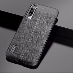Silikon Hülle Handyhülle Gummi Schutzhülle Leder Tasche für Xiaomi CC9e Schwarz