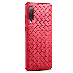 Silikon Hülle Handyhülle Gummi Schutzhülle Leder Tasche für Xiaomi Mi A3 Lite Rot
