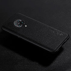 Silikon Hülle Handyhülle Gummi Schutzhülle Leder Tasche für Xiaomi Poco F2 Pro Schwarz