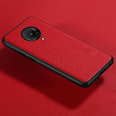 Silikon Hülle Handyhülle Gummi Schutzhülle Leder Tasche für Xiaomi Redmi K30 Pro 5G Rot