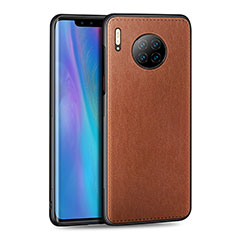 Silikon Hülle Handyhülle Gummi Schutzhülle Leder Tasche H03 für Huawei Mate 30E Pro 5G Orange